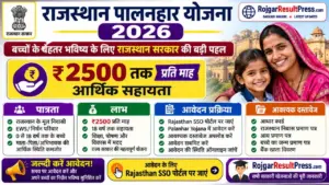Rajasthan Palanhar Yojana 2026: पात्रता, ₹2500 तक आर्थिक सहायता, आवेदन प्रक्रिया, आवश्यक दस्तावेज और पूरी जानकारी