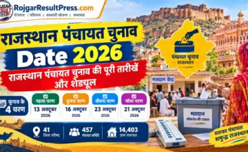 Rajasthan Panchayat Chunav Date 2026: राजस्थान पंचायत चुनाव की पूरी तारीखें और शेड्यूल